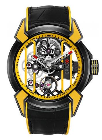 Jacob & Co EX100.21.YR.YB.A Epic X RACING Yellow Replica watch